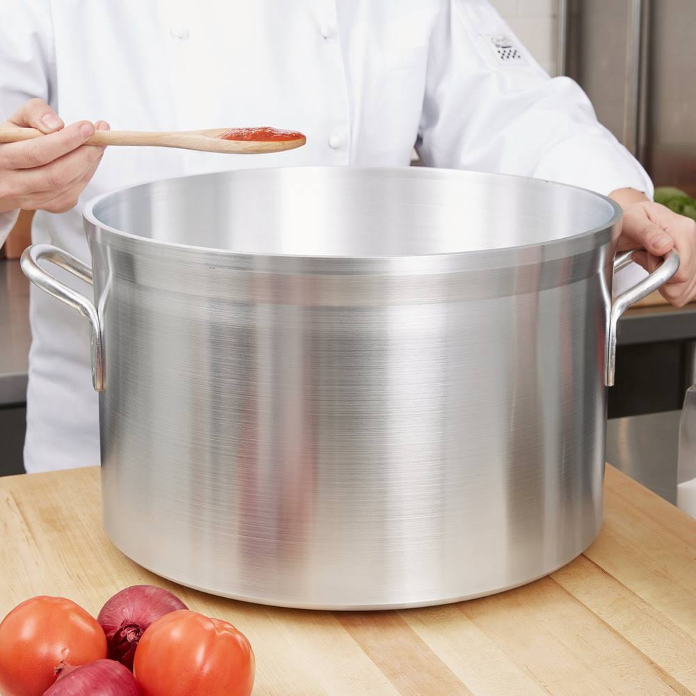 34 qt Aluminum Sauce Pot Y779