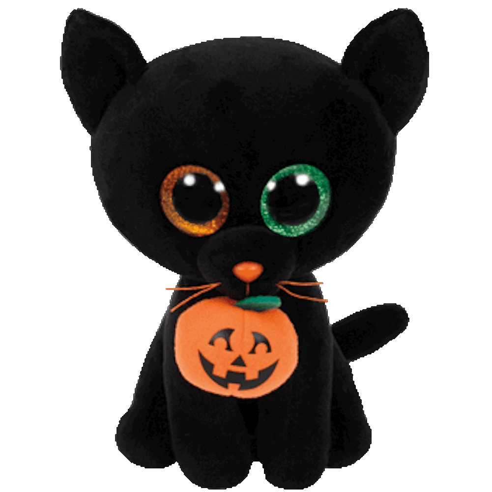Black Cat Plush Stuffed Animal 6" B299