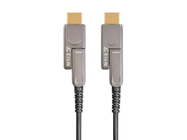 Black 30 Feet Fiber Optic HDMI Cable H6297