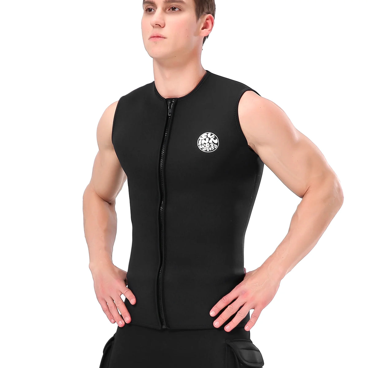 3mm Neoprene Sleeveless Thermal Vest Y108046