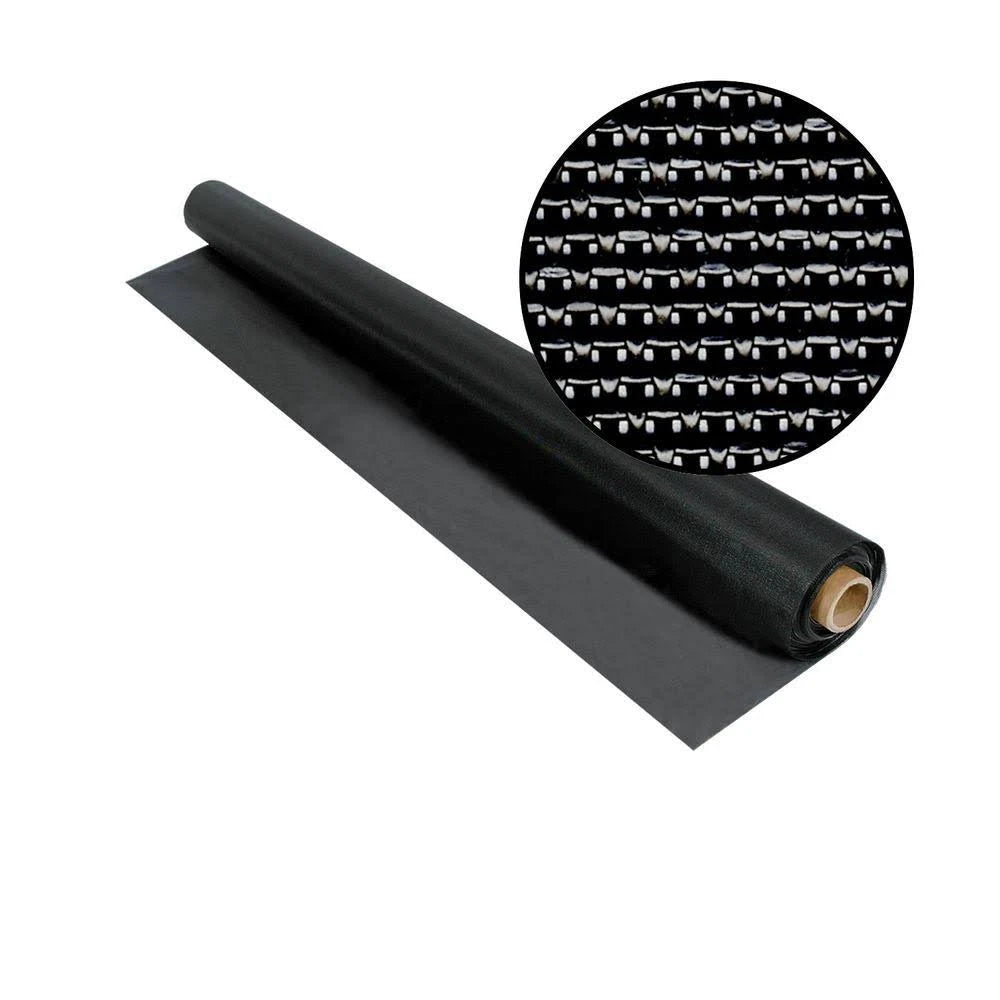 Black Vinyl Coated Polyester Screen M5841