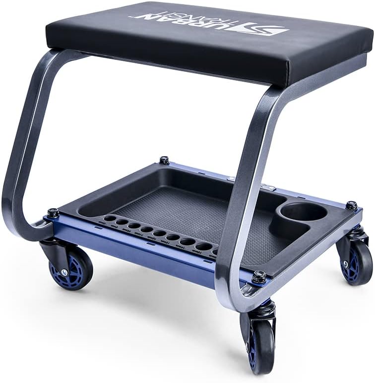 Shop Stool, 350 lbs. Capacity, Pack of 2 W90522