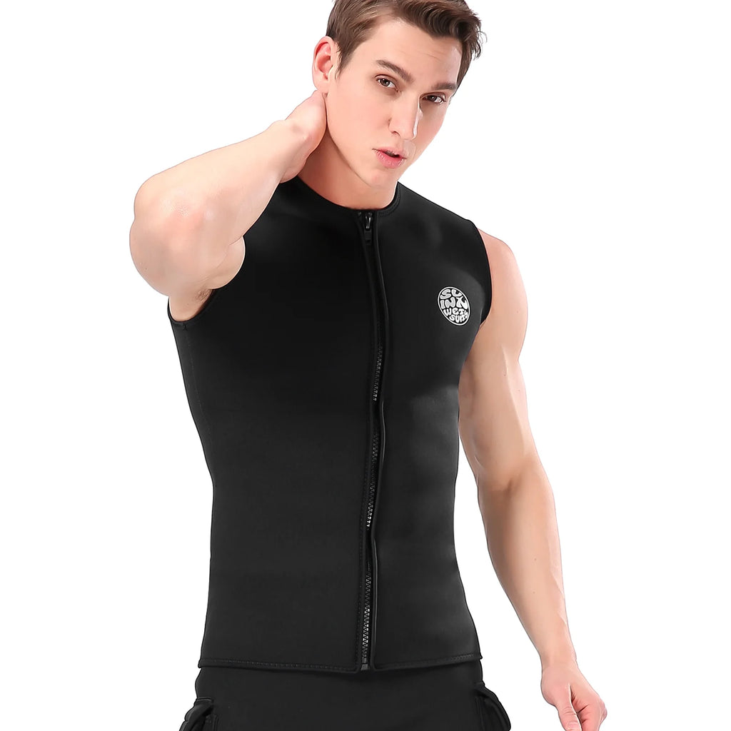3mm Neoprene Sleeveless Thermal Vest Y108046