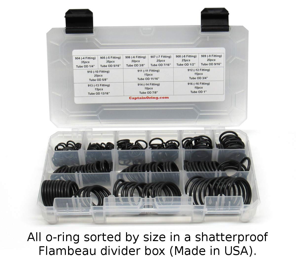 SAE 900 O-Ring Seal Kit 255 Piece Kit Z836290
