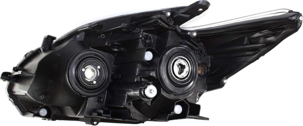Set of 2 Halogen Headlight Lens and Housing for 2010-2011 Toyota Prius R1804