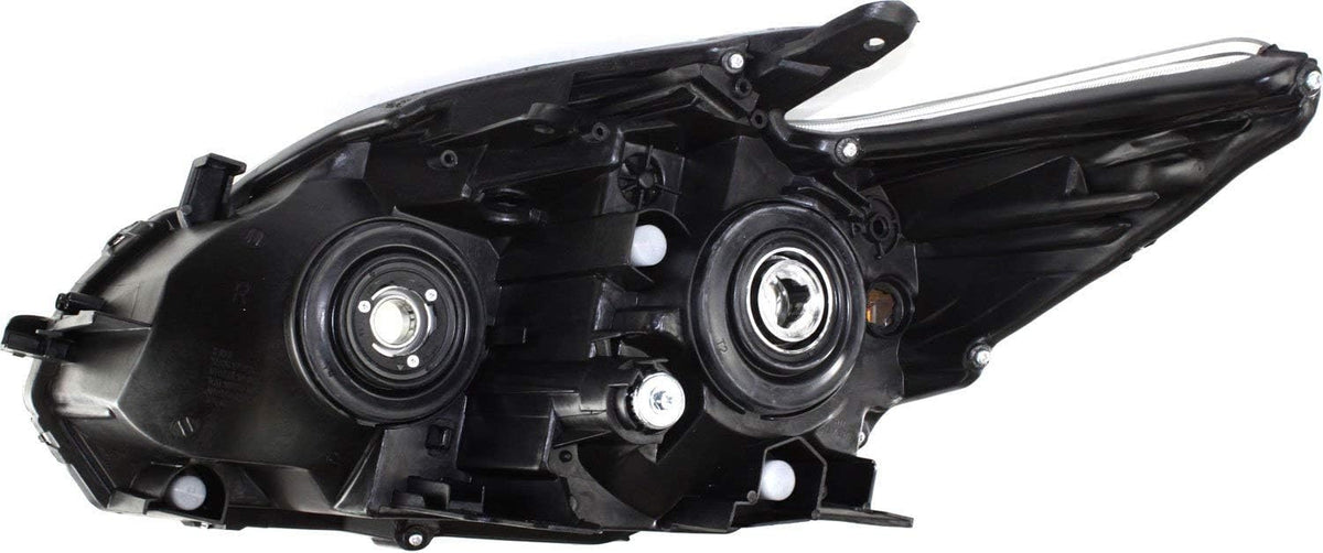 Set of 2 Halogen Headlight Lens and Housing for 2010-2011 Toyota Prius R1804