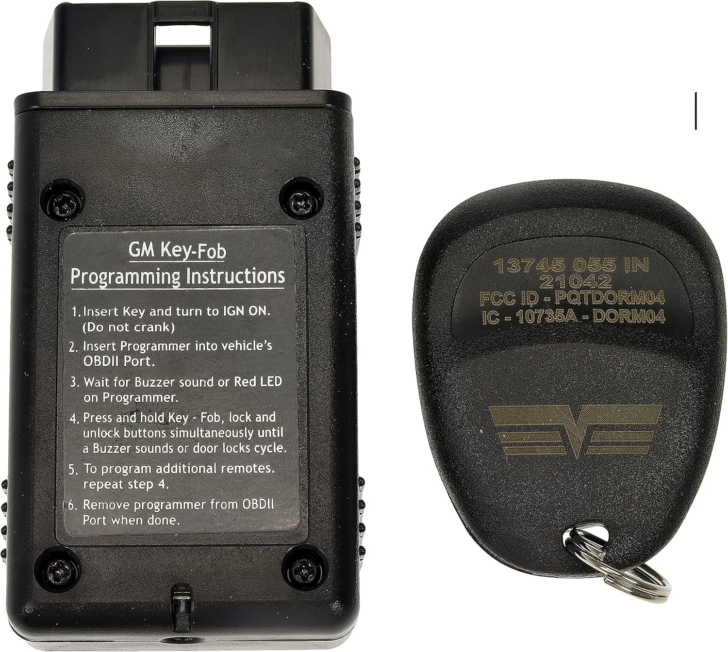 Keyless Entry Remote 4 Button Pack of 2 B709