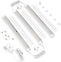 White Finish 3 Panel LED Dimmable Under Cabinet Lighting Kit X696238