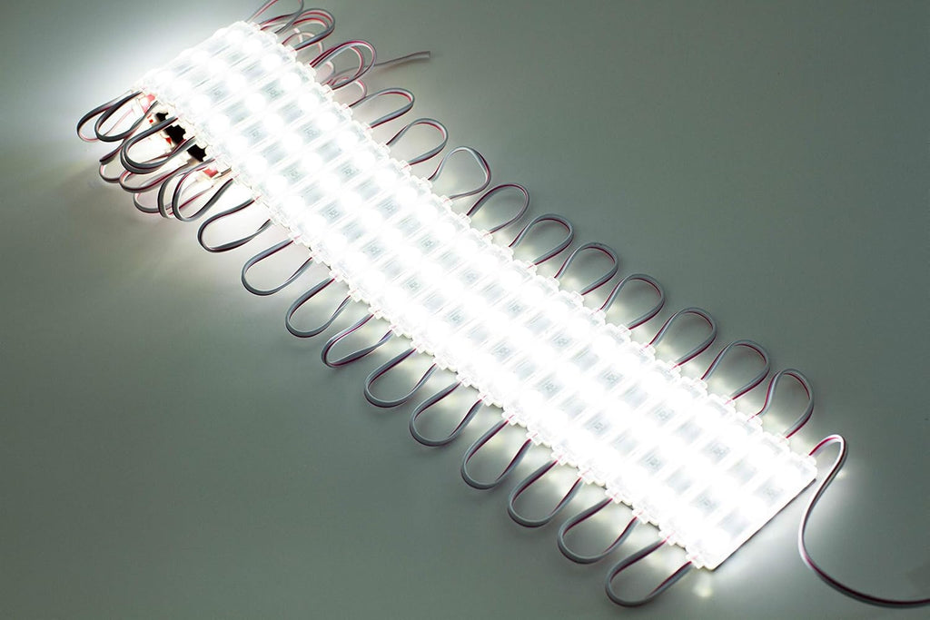 80ft White LED Light with UL 12v AC Power Package X937
