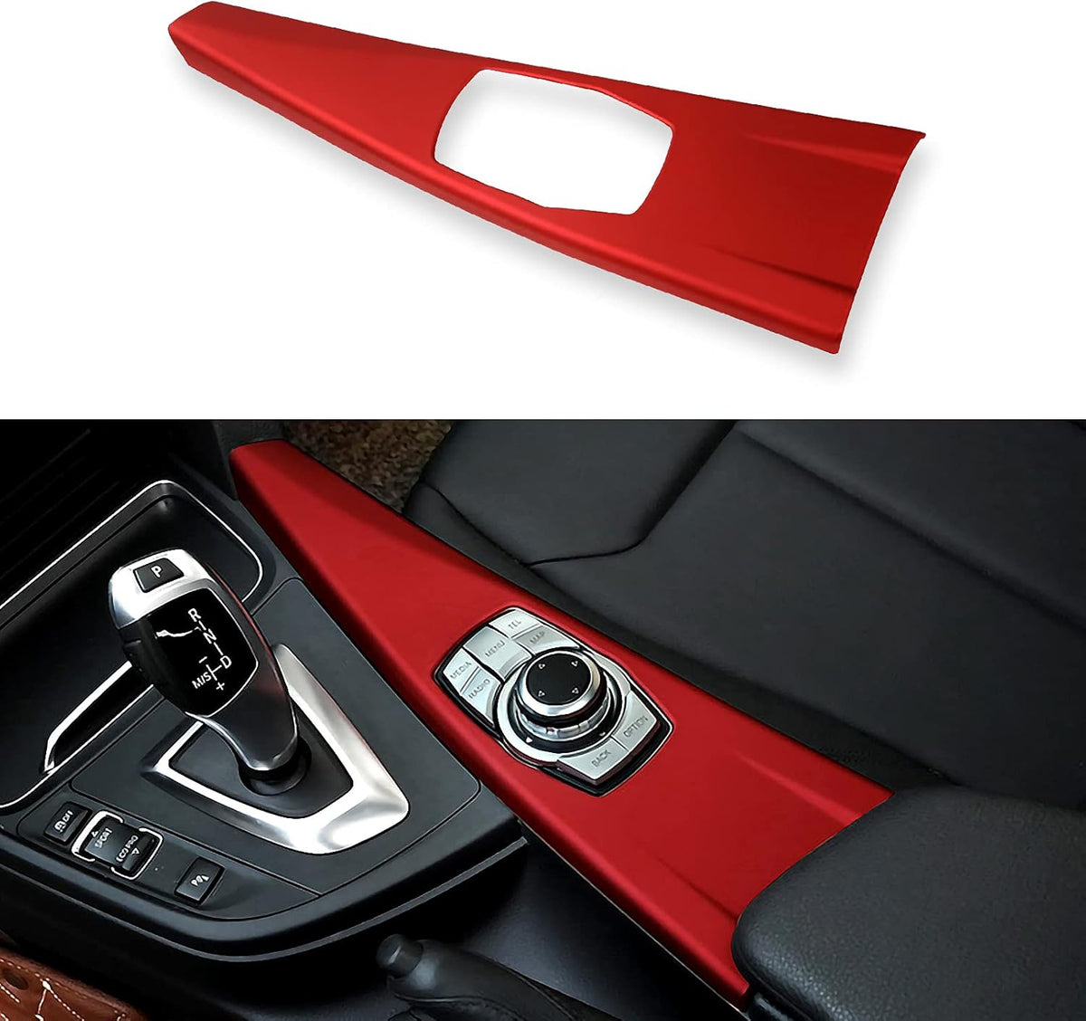 2PCS Car Door Handles Cover Sticker Decal ABS Trim (Blue) R2920