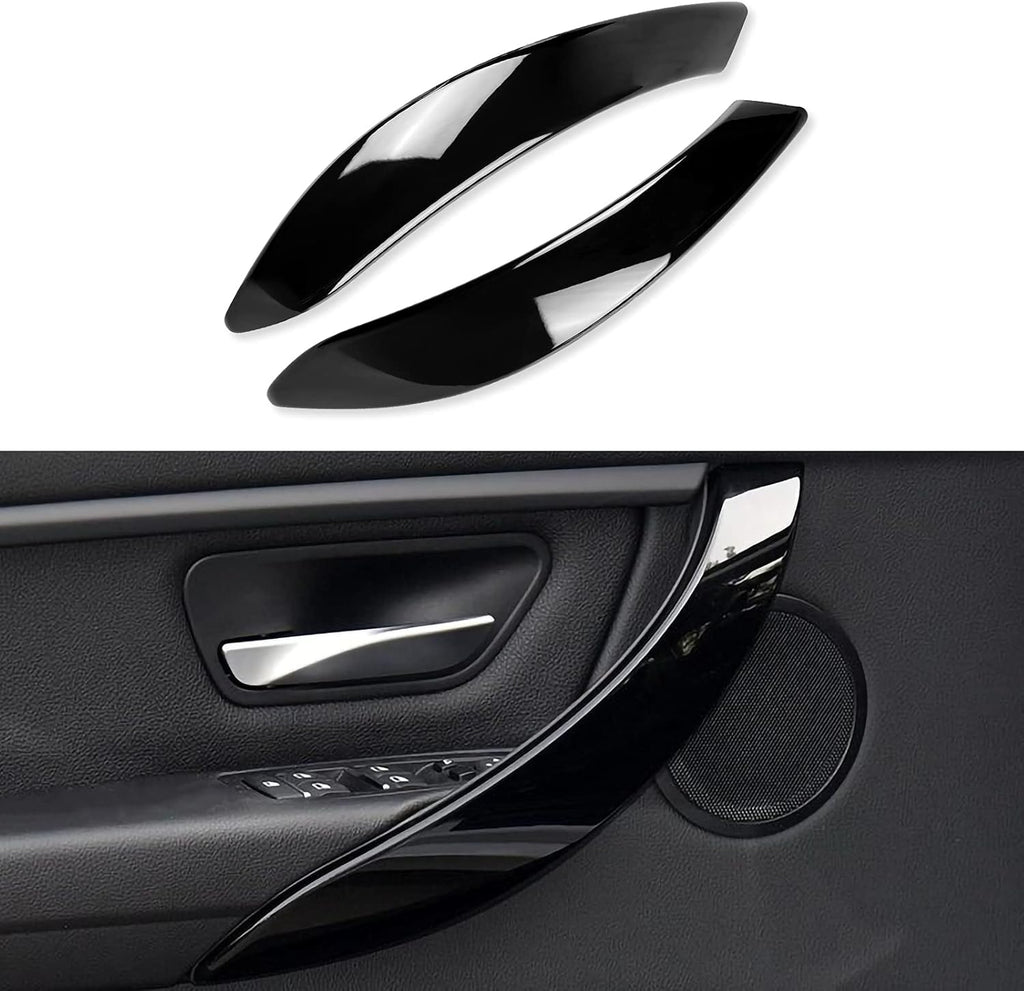 2PCS Car Door Handles Cover Sticker Decal ABS Trim (Blue) R2920