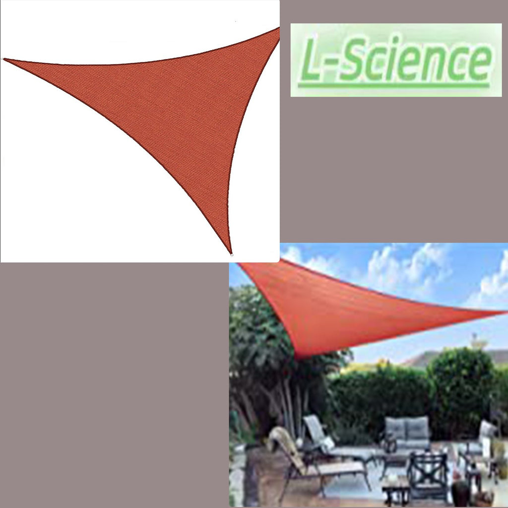 Sun Shade Sail Equilateral Triangle Patio Canopy O41217