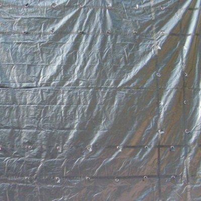 Black Flatbed Truck Tarp R633