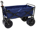 Blue Black Collapsible All Terrain Utility Wagon Cart I713