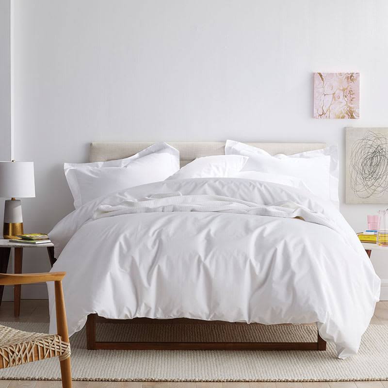 Navy King Fitted Sheet B558
