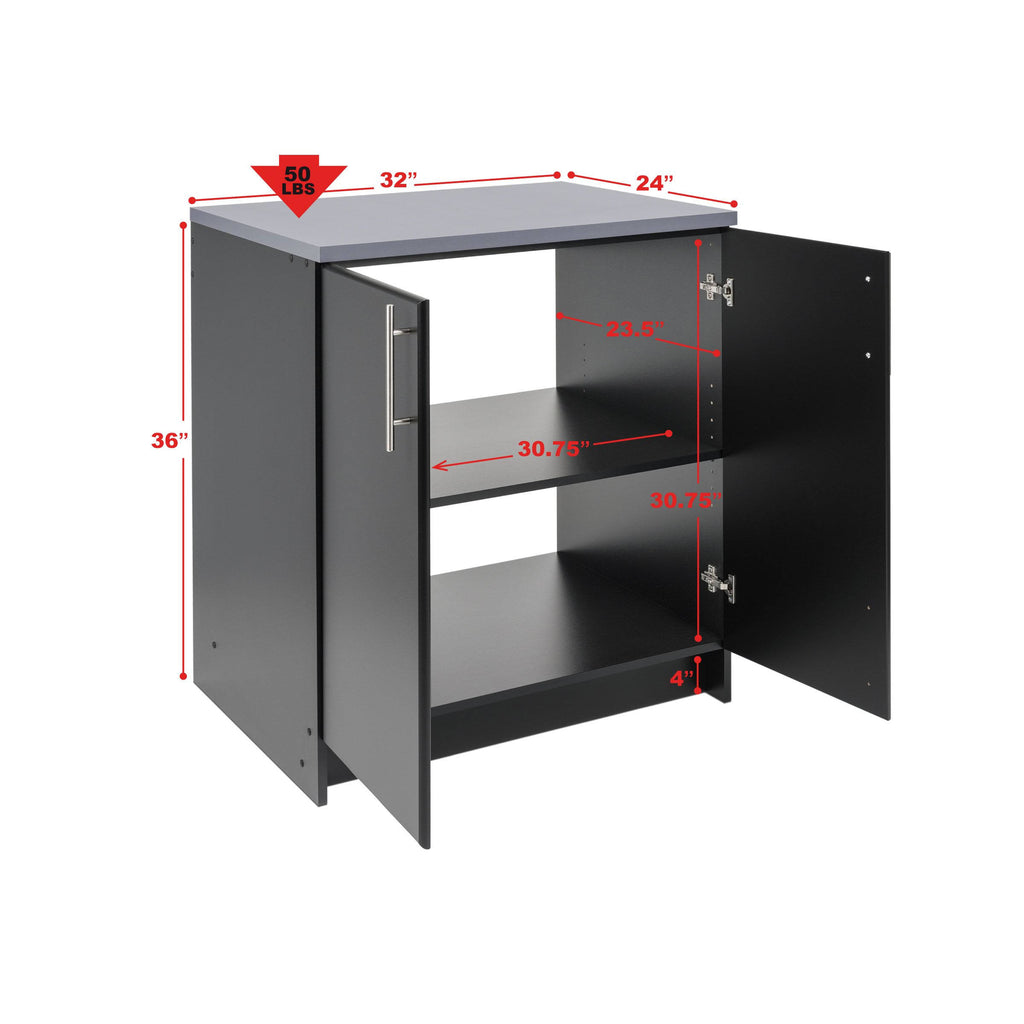 Black Base Cabinet V9569