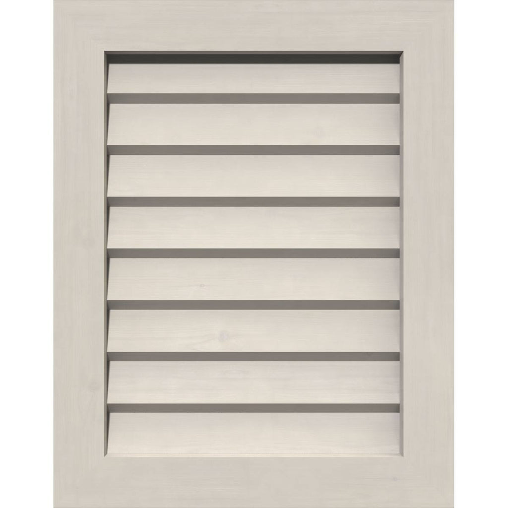 Primed Non-Functional Vertical Gable Vent S99825