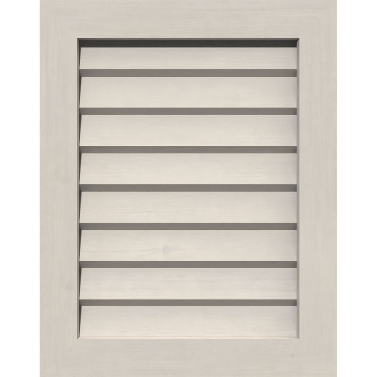 Primed Non-Functional Vertical Gable Vent S99825