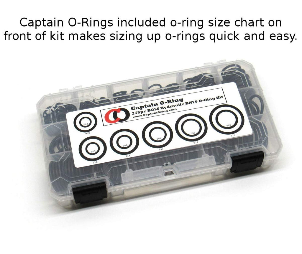 SAE 900 O-Ring Seal Kit 255 Piece Kit Z836290