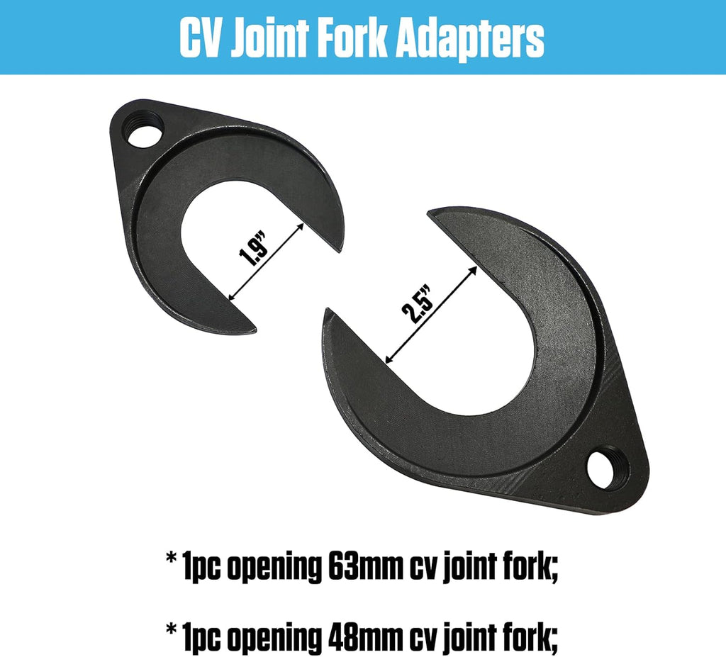 Heavy Duty Inner CV Axle Removal Tool with Slide Hammer Puller Set U572476