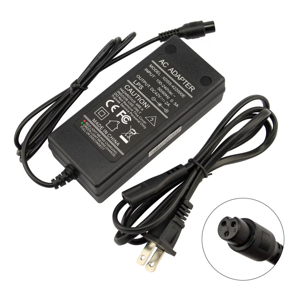 36V 2A Lithium Li-Ion Li-poly Charger Adapter for Electric Bicycle W537871