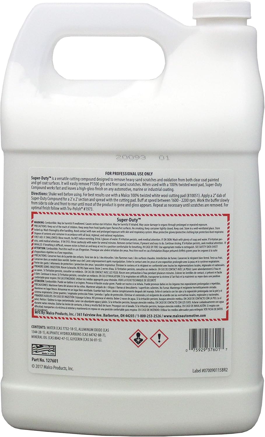 Heavy Cut Compound, 1 Gallon, Pack of 2 W42547