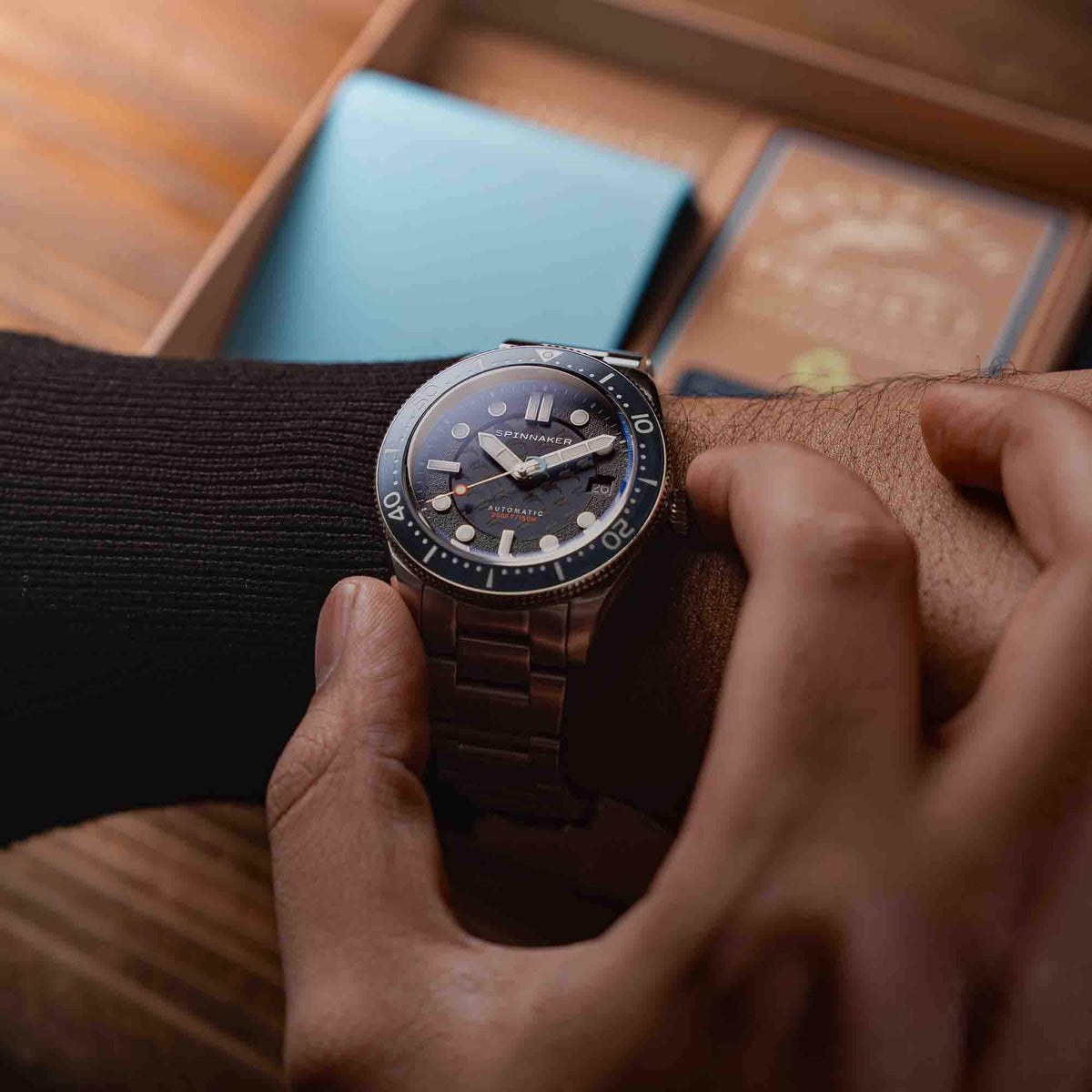 Ocean Blue Automatic Watch X7665