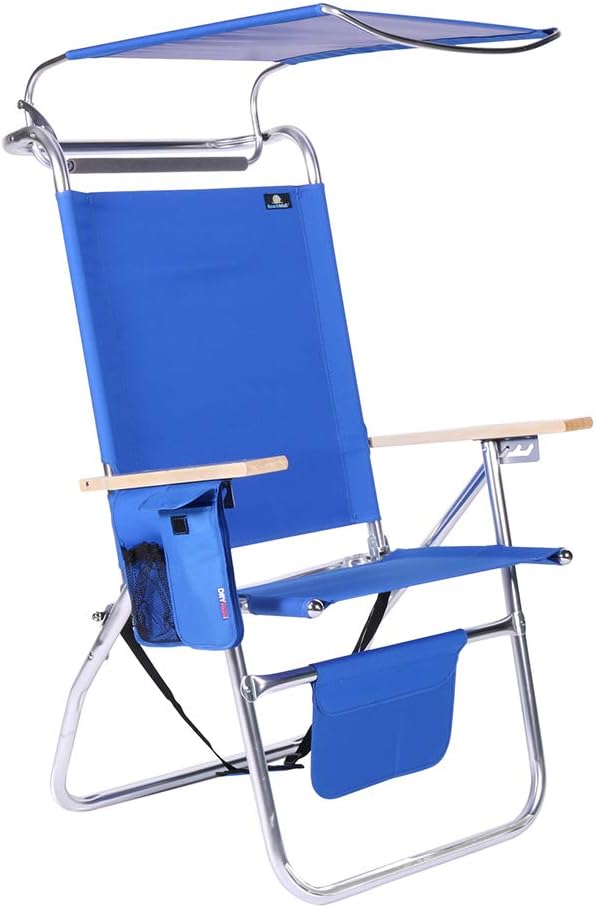 Aluminum Beach Chair with Canopy E3976