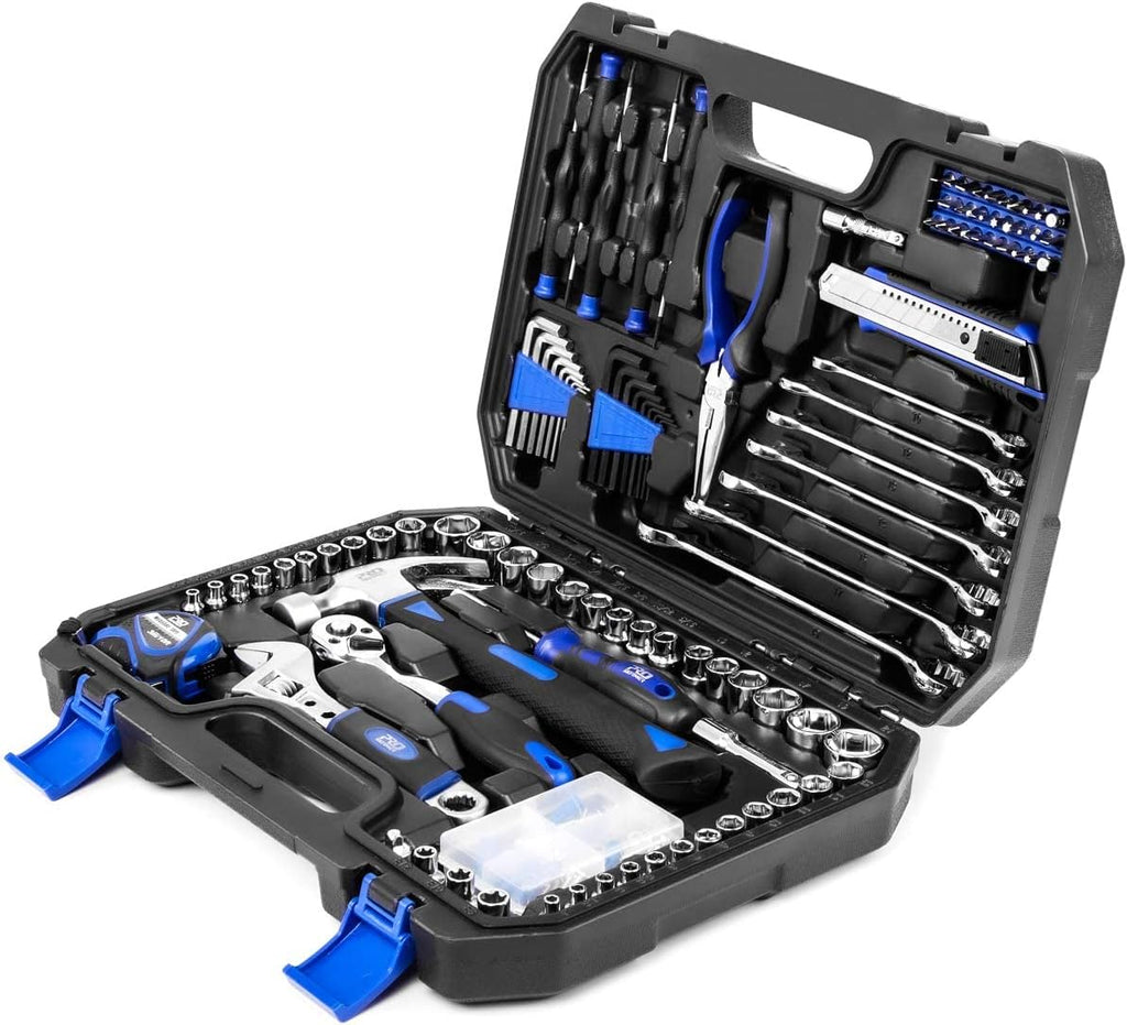148-Piece Hand Tool Set with Toolbox Storage Case F550318
