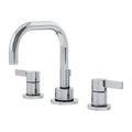 Polished Chrome 2-Handle Bathroom Faucet with Drain Assembly V66159