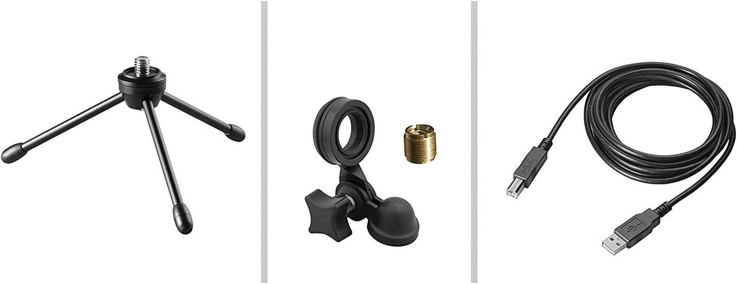 Cardioid Condenser USB Microphone Bundle I103