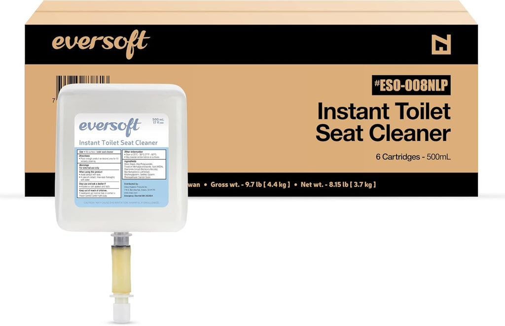 Spray Seat Cleaner Refill Cartridge, Pack of 6 x 500ml (16.9 oz) T4403