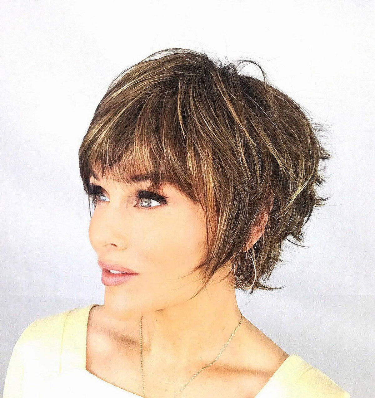 Brown Blonde Synthetic Wig H668026