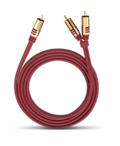 2 x RCA Subwoofer Y-Cable 8 M Crimson U95732