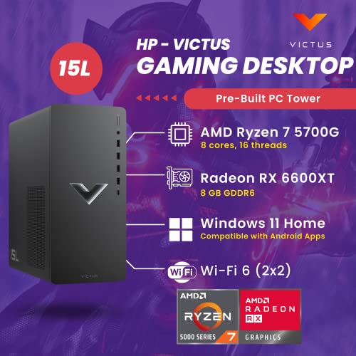 32 GB RAM 2 TB PCIe SSD Radeon RX 6600XT Gaming Desktop E293558