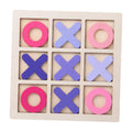 Pink Tic Tac Toe Board Puzzle Game E1763