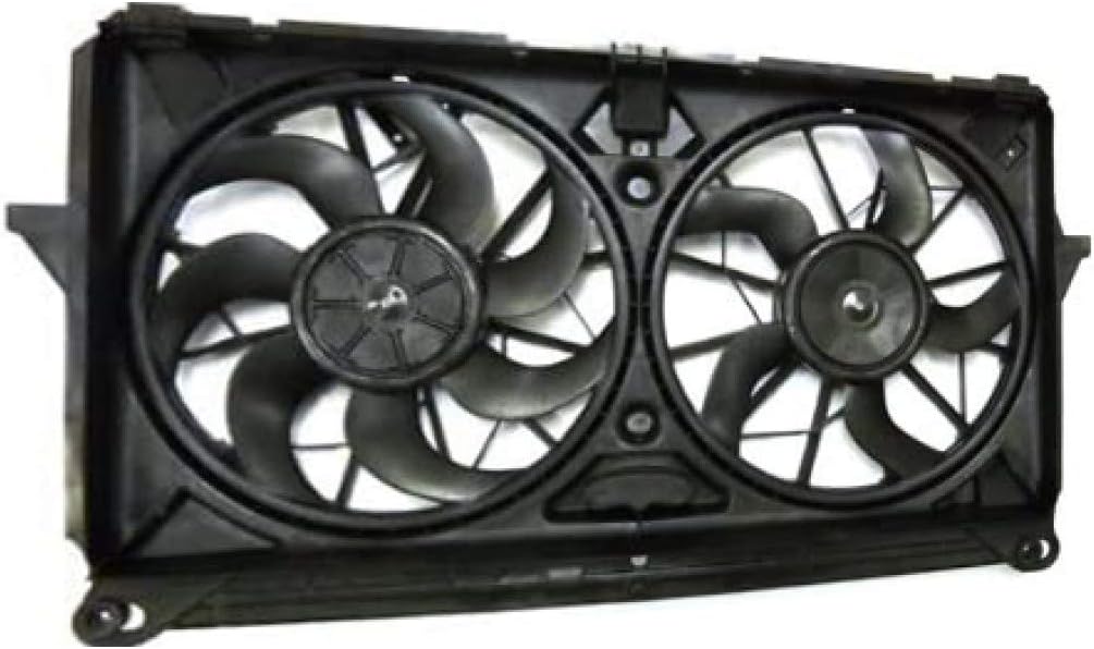 A/C Cooling Fan Assembly for GMC Sierra 1500 2500 3500 HD 2005 2006 2007 L7926
