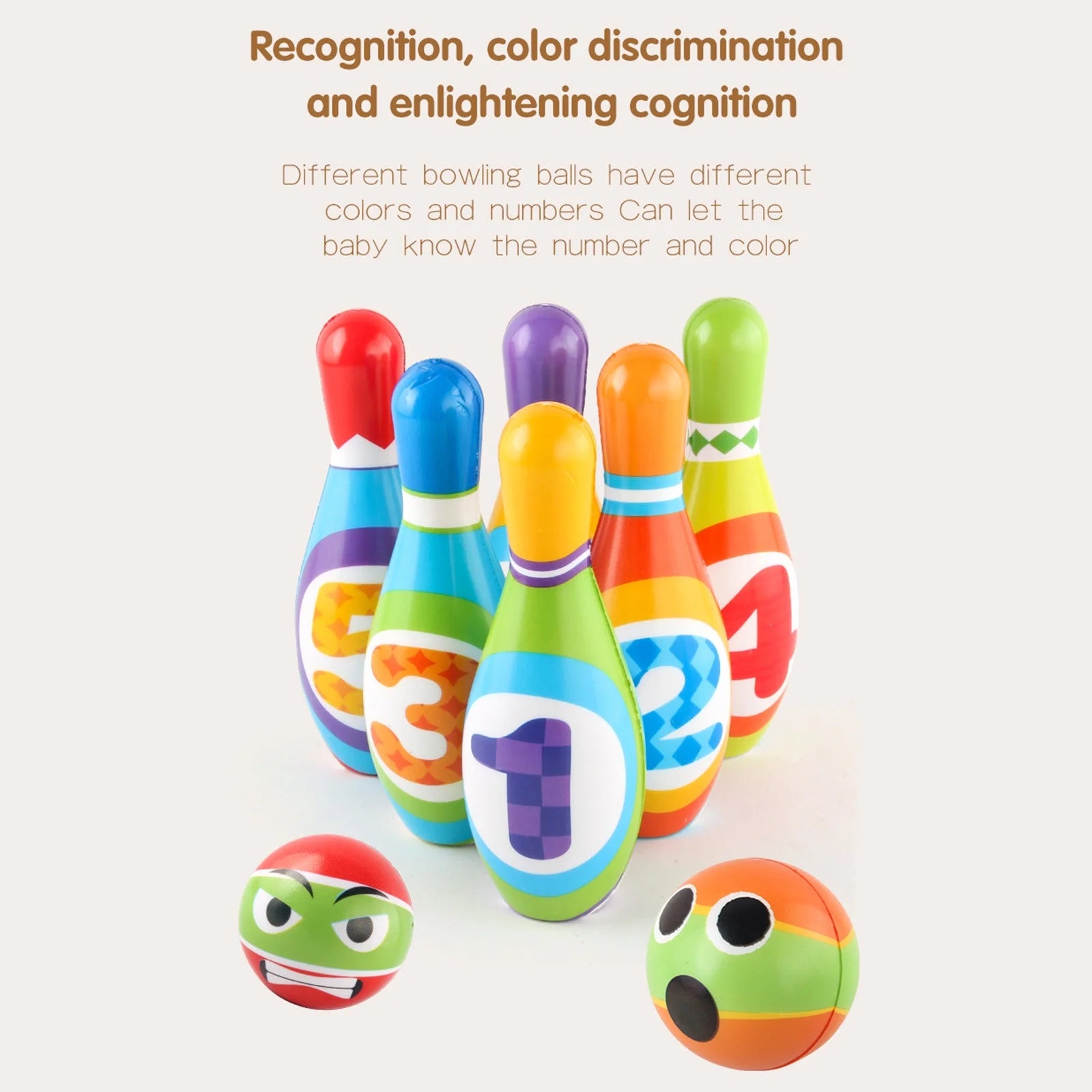Mini Bowling Game Indoor Outdoor Sports Toy L631