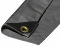 14x30 Extra Heavy Duty 12 Mil Silver Tarp S797