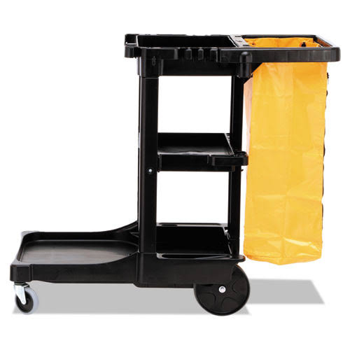 Black 55-60gal 1.65mil Recycled Can Liners, 100-carton L8441
