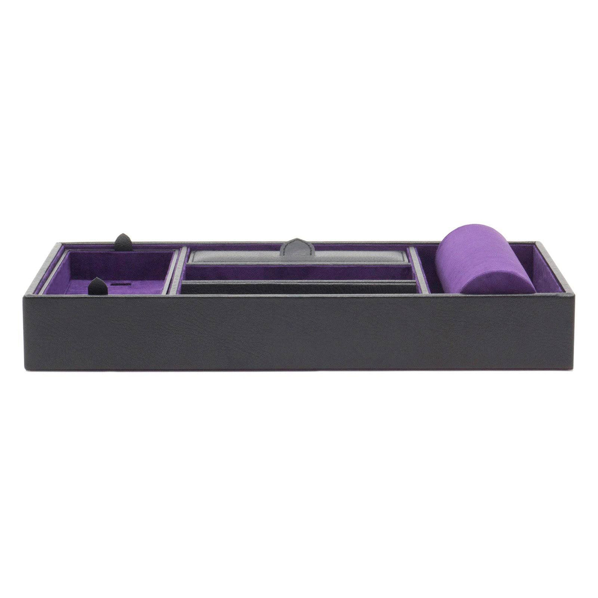 Black Valet Tray with Cuff S1695
