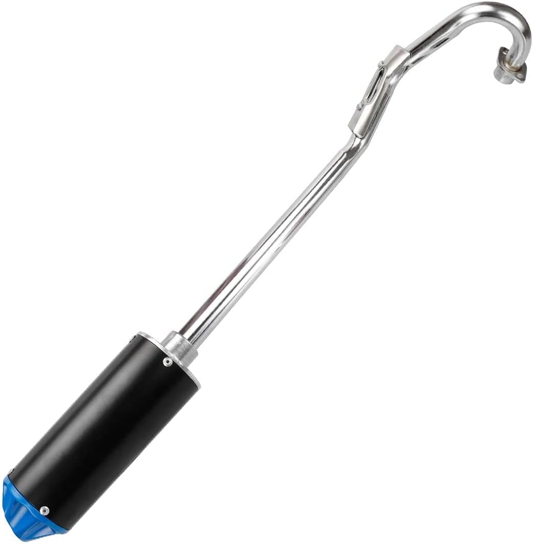 Blue Pack of 2 Exhaust Muffler Silencer Pipe Assembly Kit J521817