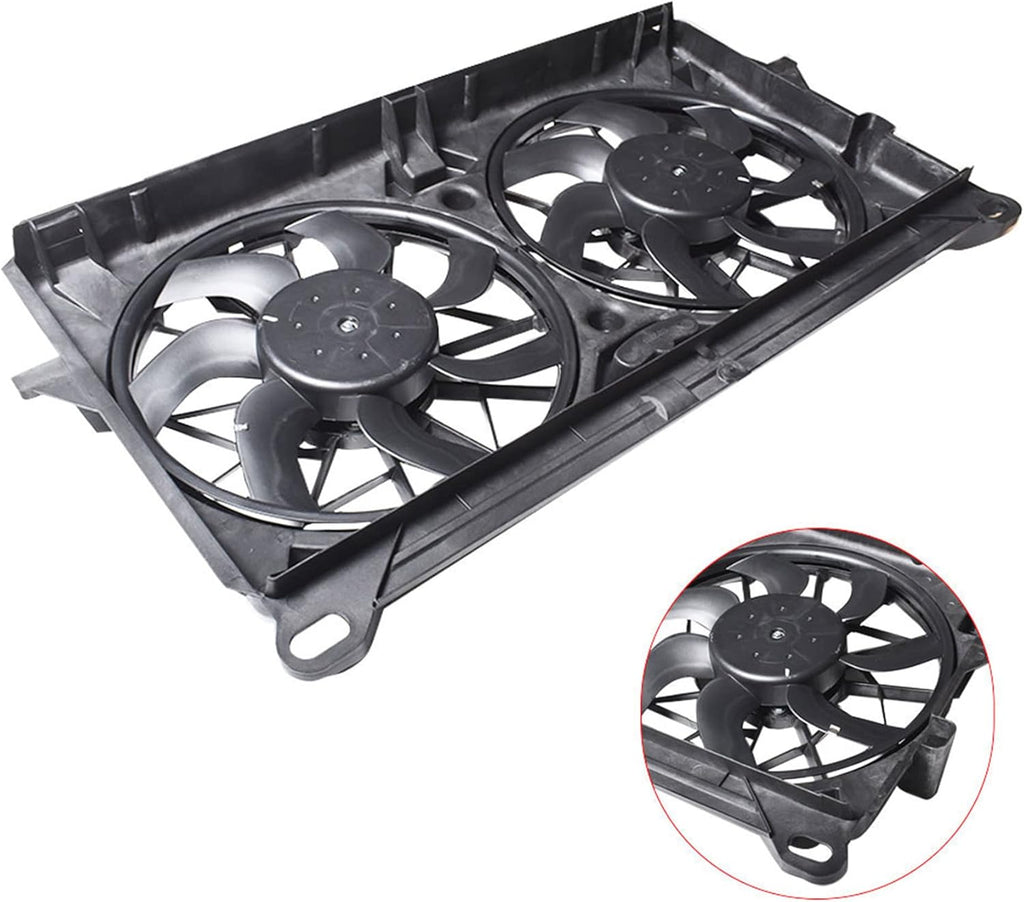 Radiator Cooling Fan Replacement for 2005 2006 2007 GMC Sierra Yukon Chevy Avalanche Silverado Suburban Tahoe P91857