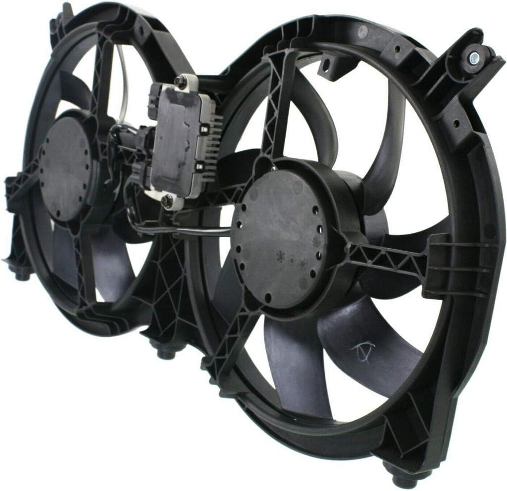 A/C Condenser Fan Assembly with Fan Control Module H54624
