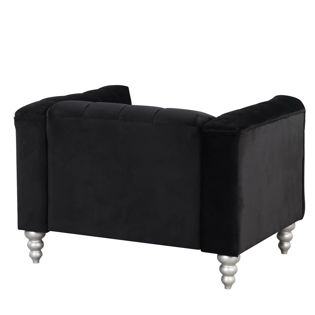 Modern Sofa with Solid Wood Legs U34134