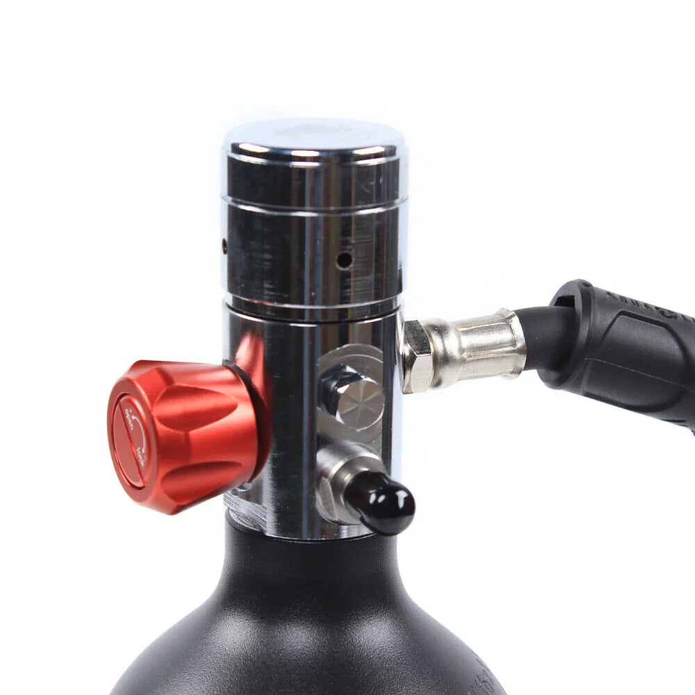 Mini Scuba Diving Case Kit 1.0L Oxygen Tank Pump Equipment A328