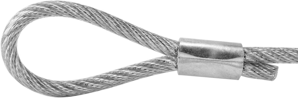Stage Lights Safety Cables 33'' Stainless Steel Security Rope, Pack of 10 N993