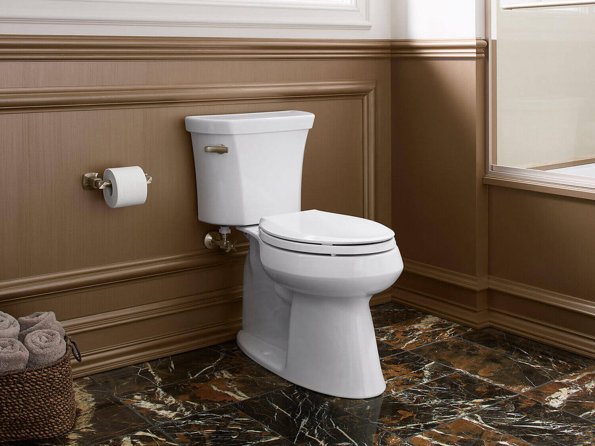 Biscuit Elongated Two Piece Toilet X398