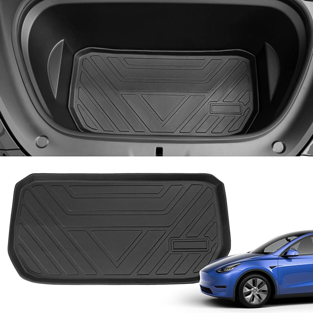 Tesla Model Y Trunk Mat Cargo Liner with Backrest Mat for 7 Seats P73859