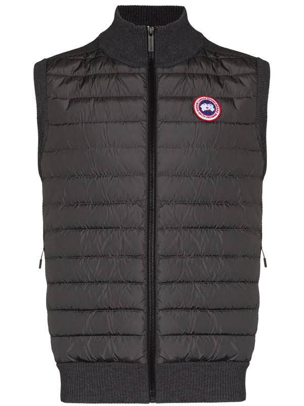 Grey Padded Vest N309